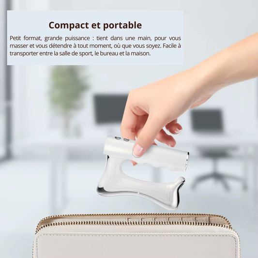 Masseur de Fascia Électrique EMS Chauffant
