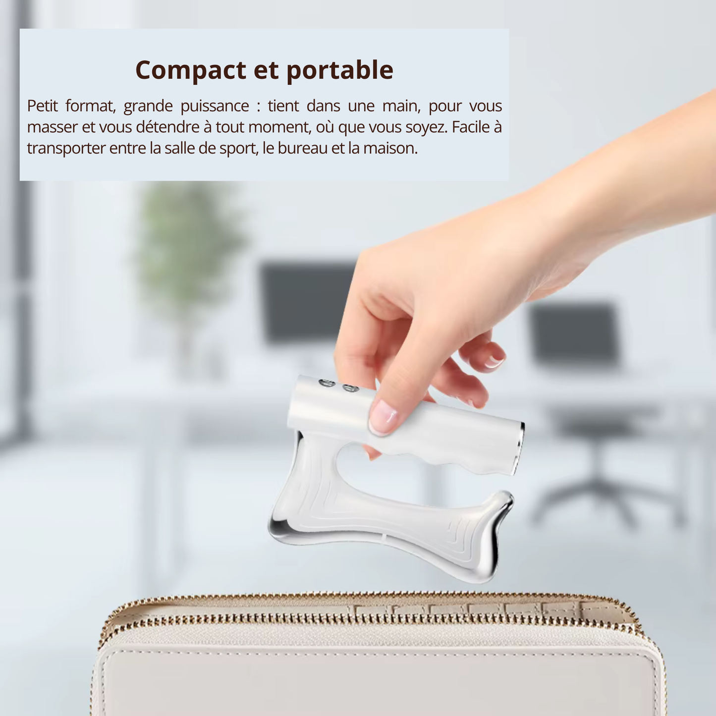 Masseur de Fascia Électrique EMS Chauffant